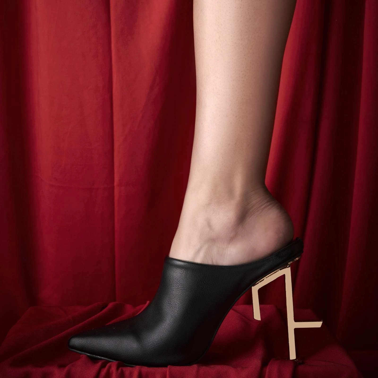 Nikhil Thampi x Tiesta (Metal Heels) I Wear Heels She Wears Sneakers