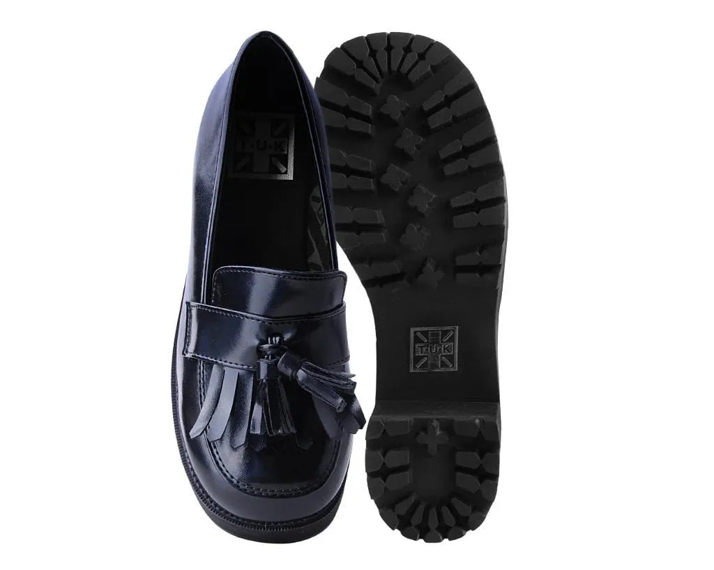 OIL HAZE BLACK LOAFERS Loafers Formal Shoes