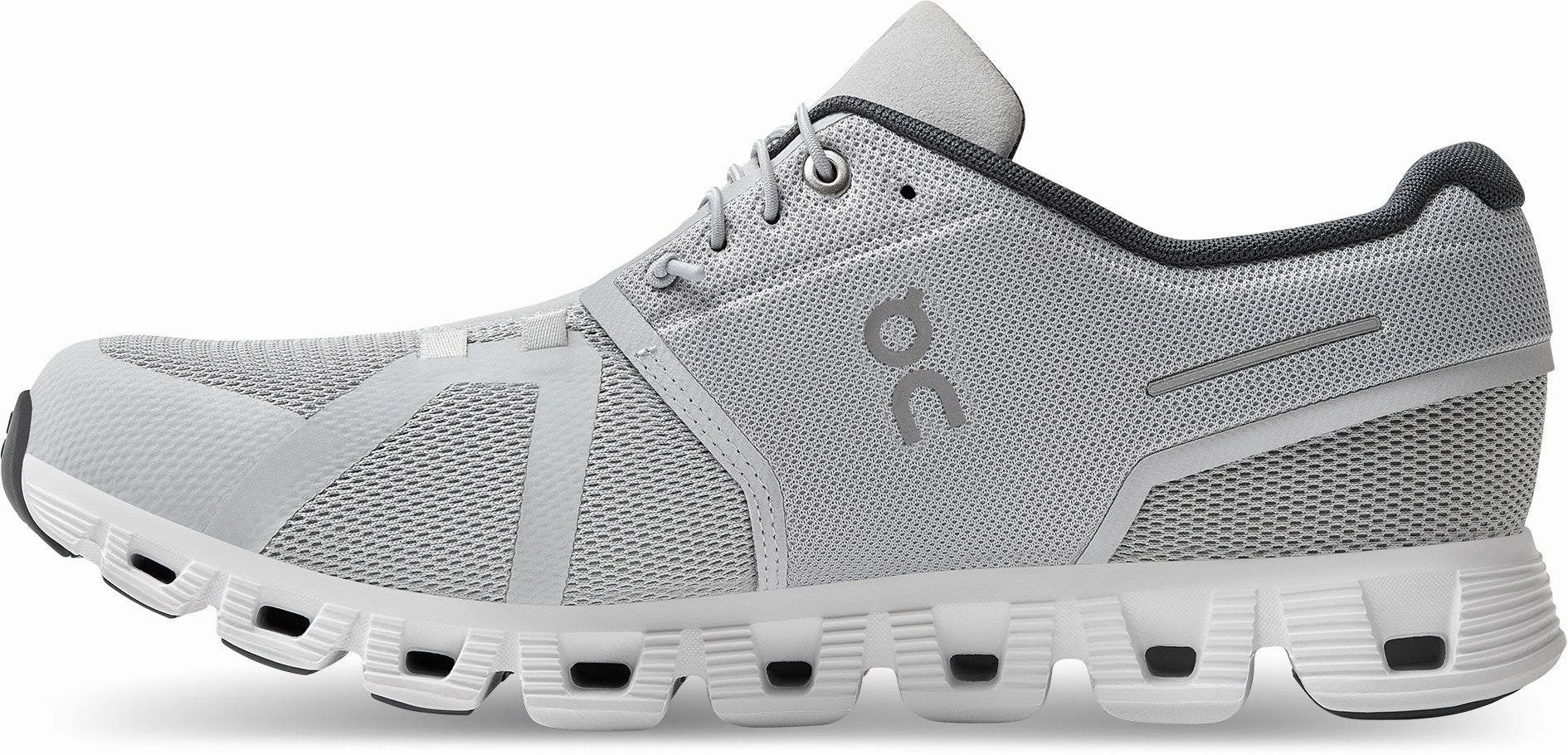 On Mens Cloud 5 Waterproof Glacier/White- (59.98841) Waterproof Loafer Shoes