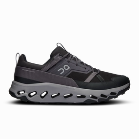 On Running Men's Cloudhorizon Shoes - Black / Alloy Trail Low Hiking Shoes