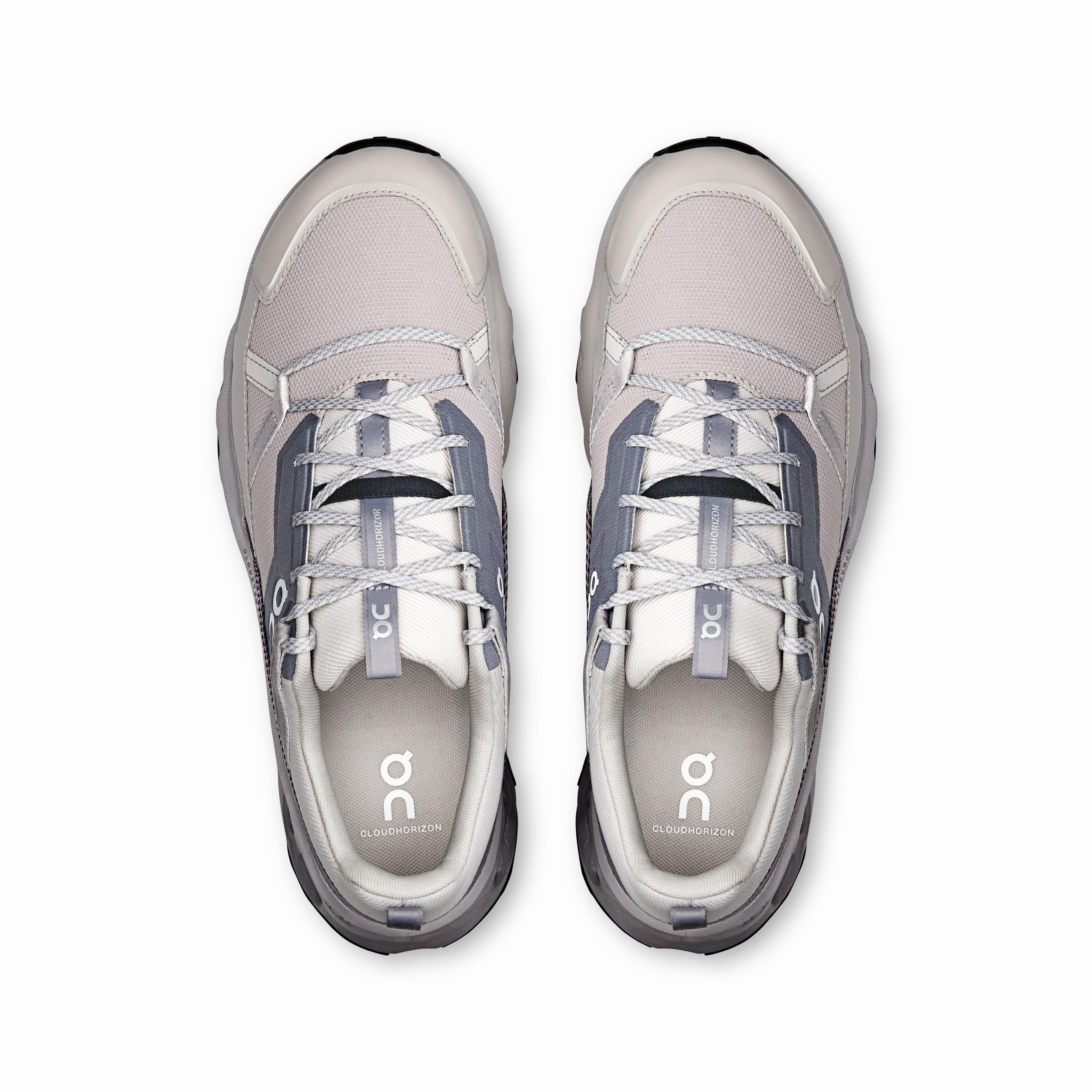 Hiking Shoes With Wide Toe Box On Running Men's Cloudhorizon Shoes - Wolf / Alloy