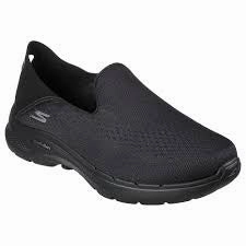 Grippiest Rock Climbing Shoes SKECHERS GO WALK 6 - 216269 - BBK
