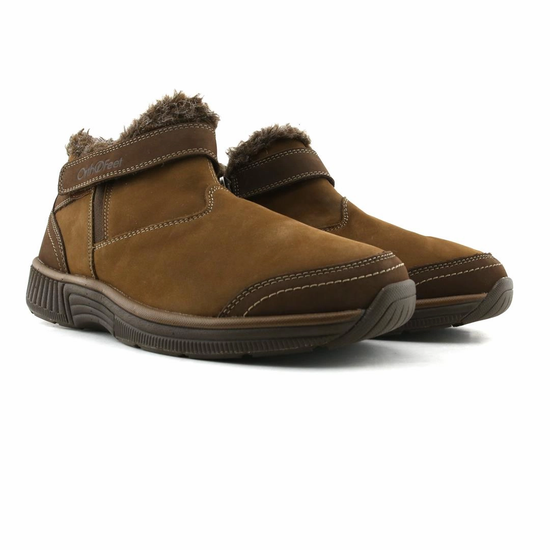 Orthofeet - Women - Siena Boot - Brown EX Climbing Shoe Toe Split