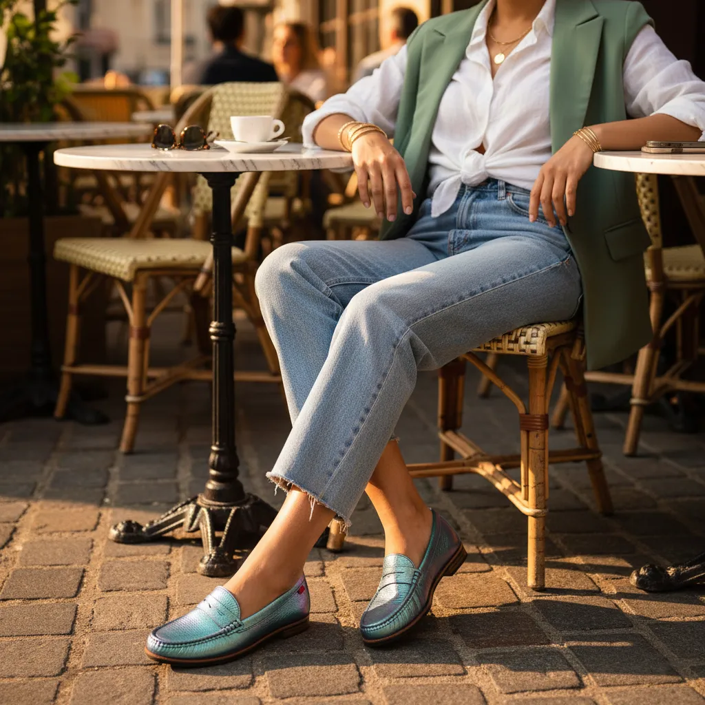 East Village, Women Loafers Flats