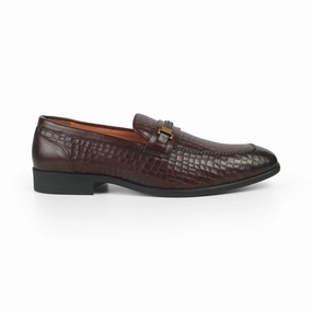 Loafers Massimo Tresmode Sweb Brown Men's Leather Loafers