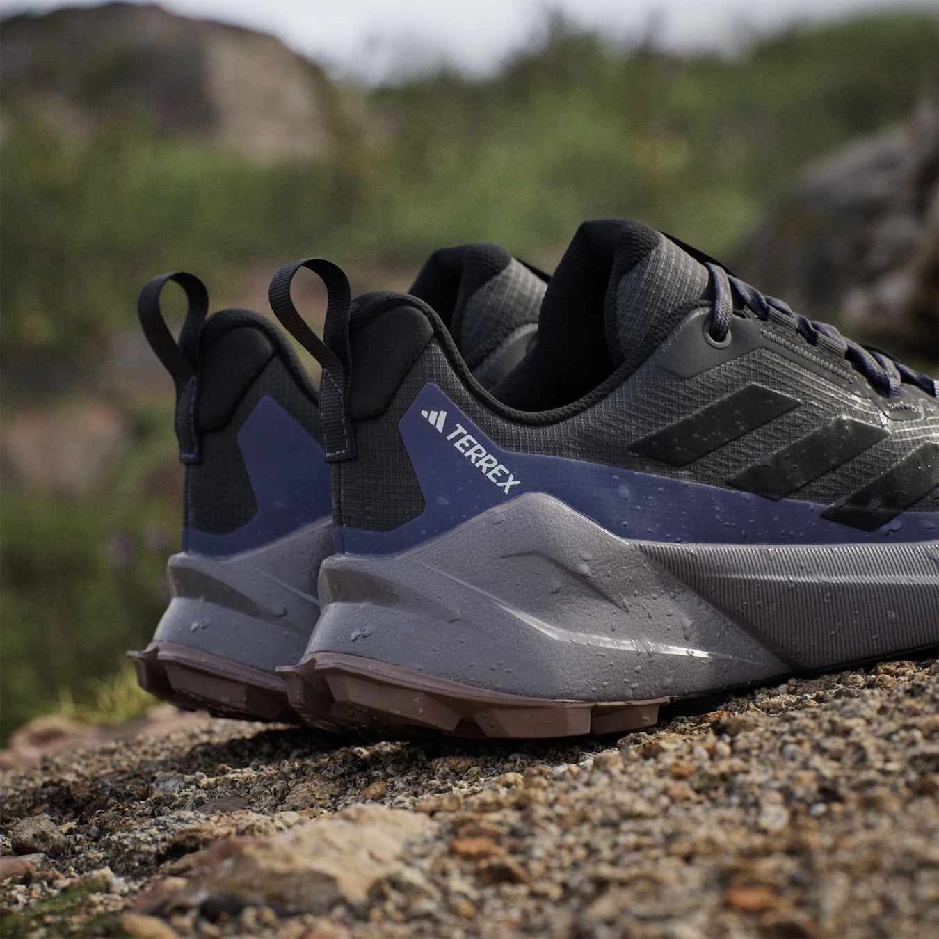 Adidas Terrex Womens Trailmaker 2.0 GORE-TEX Hiking Shoes Carbon / Core Black / Preloved Violet Rock Climbing Shoes With The Best Heel