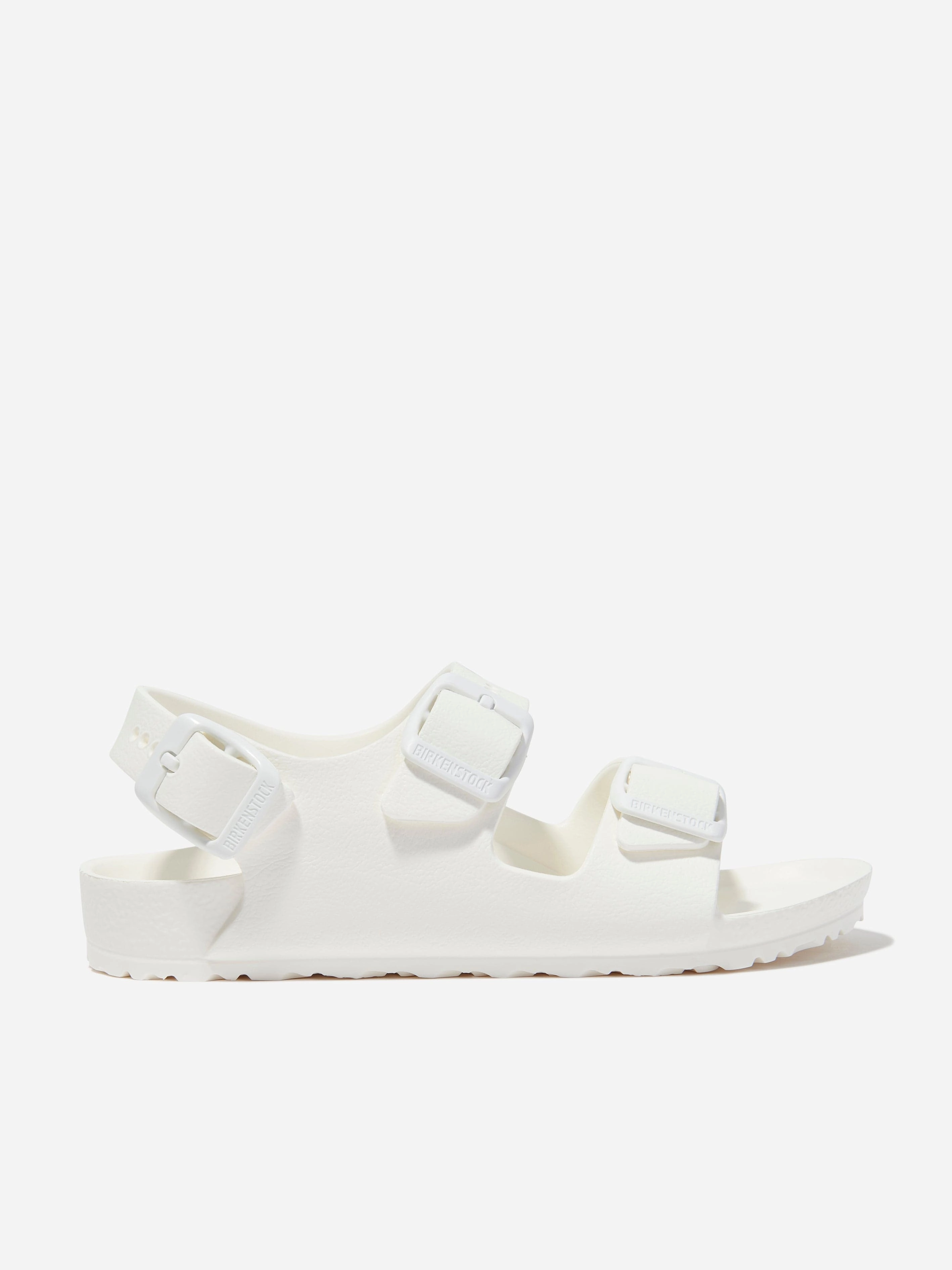 BIRKENSTOCK Kids Milano Eva Sandals in White Sandals Vegan