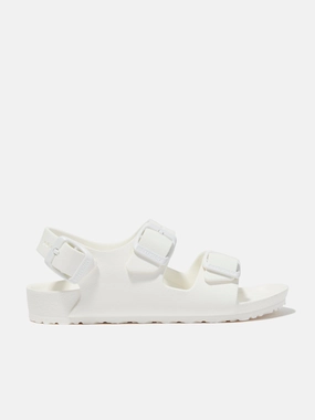 Sandals For Arch Support BIRKENSTOCK Kids Milano Eva Sandals in White