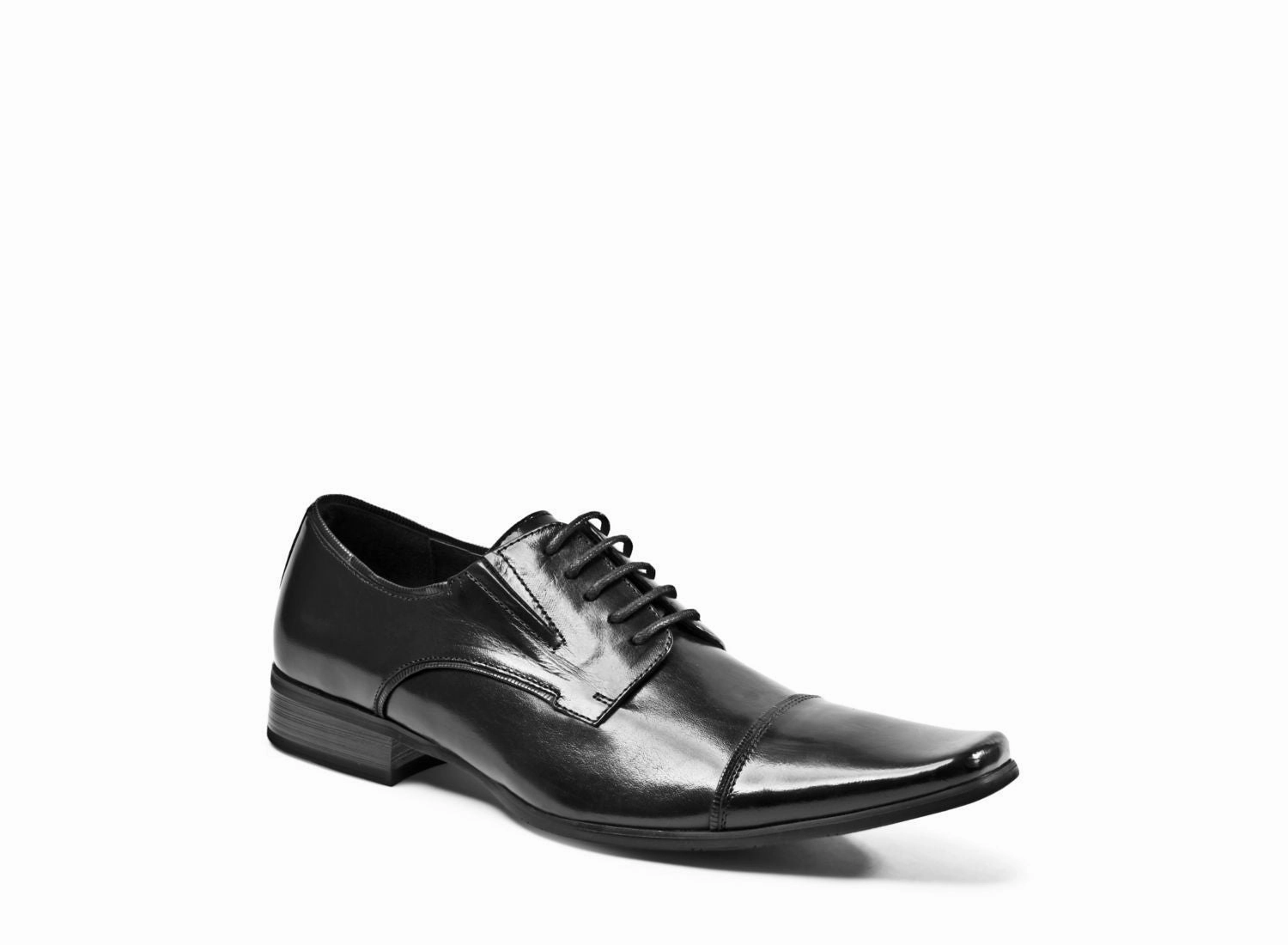 Oxfords And Jeans DASHH BLACK LEATHER