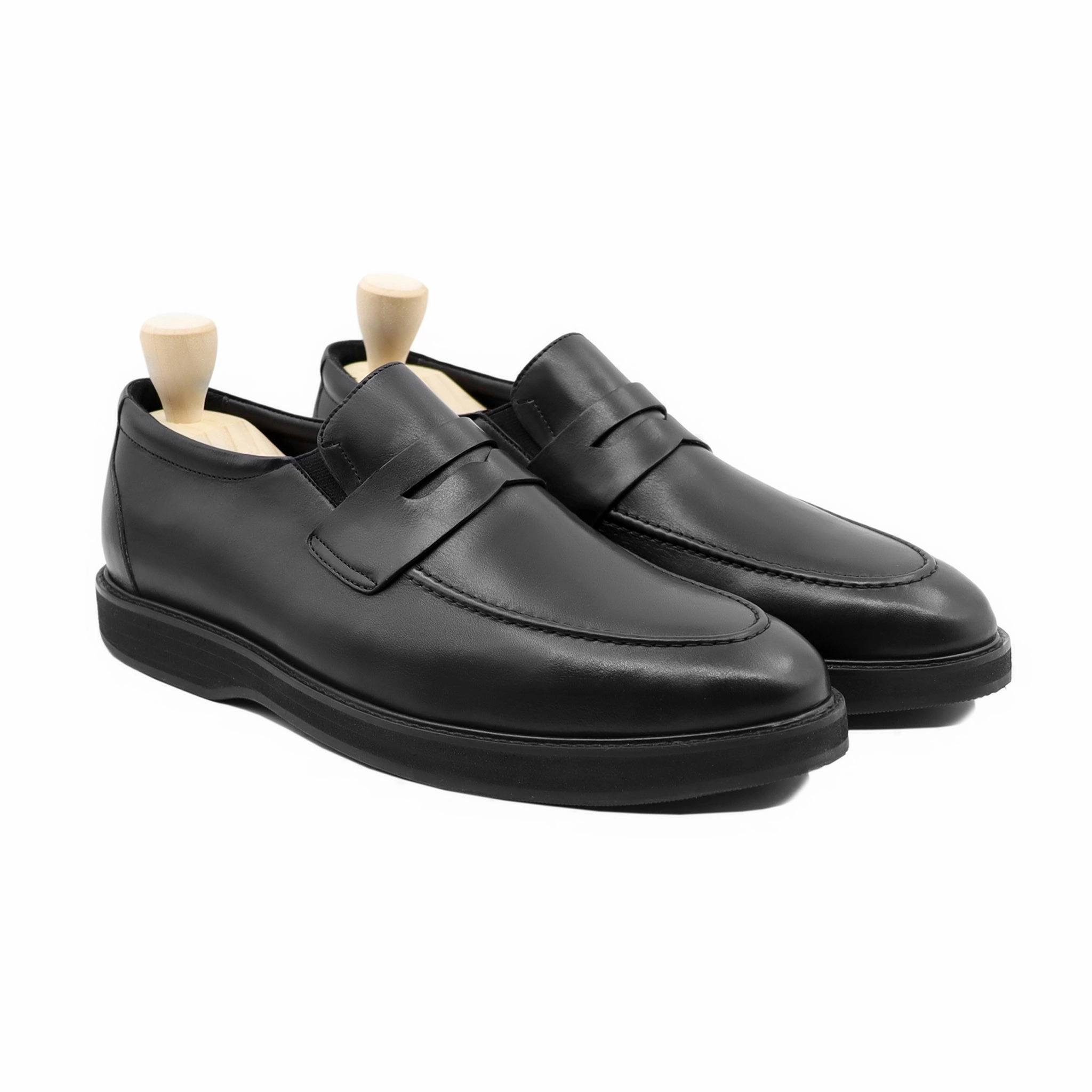 Brooklyn Loafers Alocasia - Men's Black Calf Leather Loafer