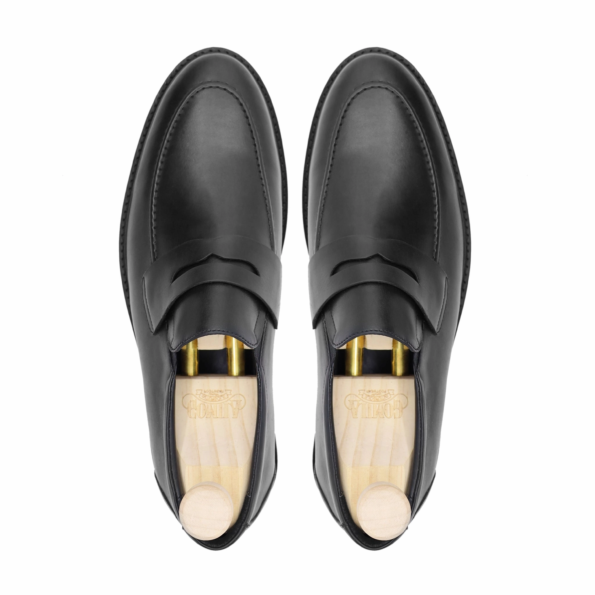Alocasia - Men's Black Calf Leather Loafer Loafers Bar And Grill Catonsville