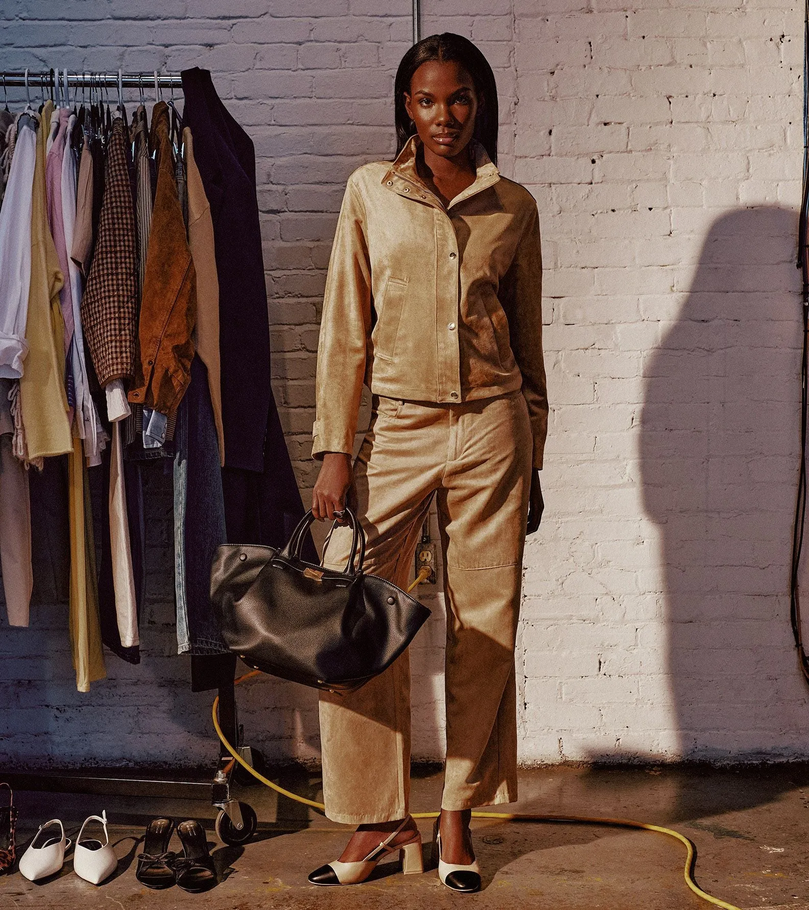 Knee High Heeled Suede Boots Winsloww