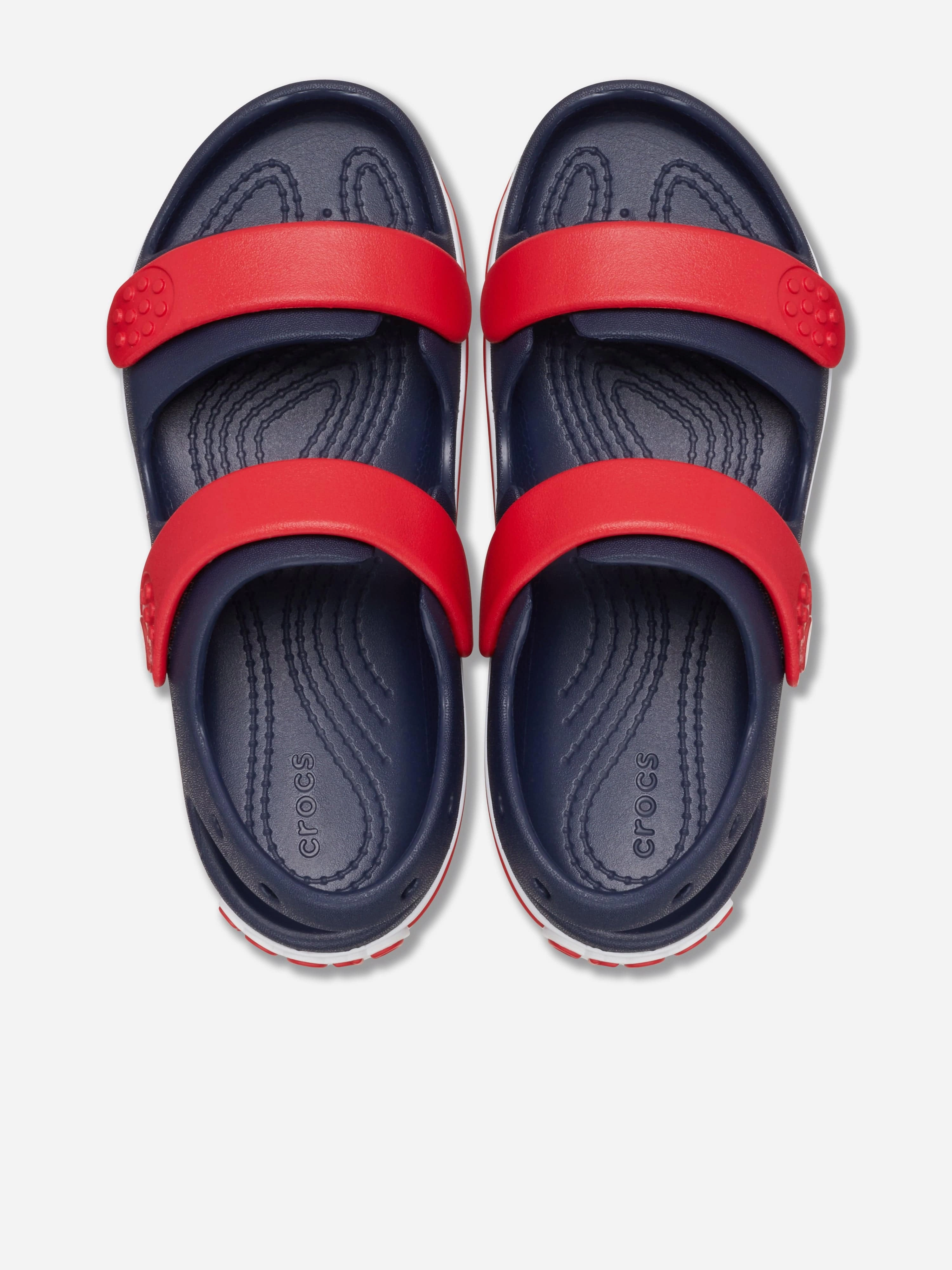 Sandals Beach Crocs Kids Crocband Cruiser Sandal in Navy