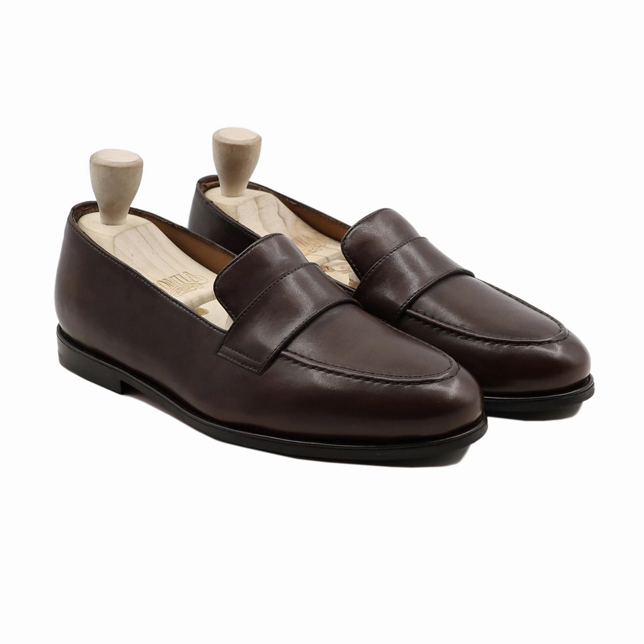 Steve Madden Carrine Loafers Jefe - Men's Dark Brown calf Leather Loafer