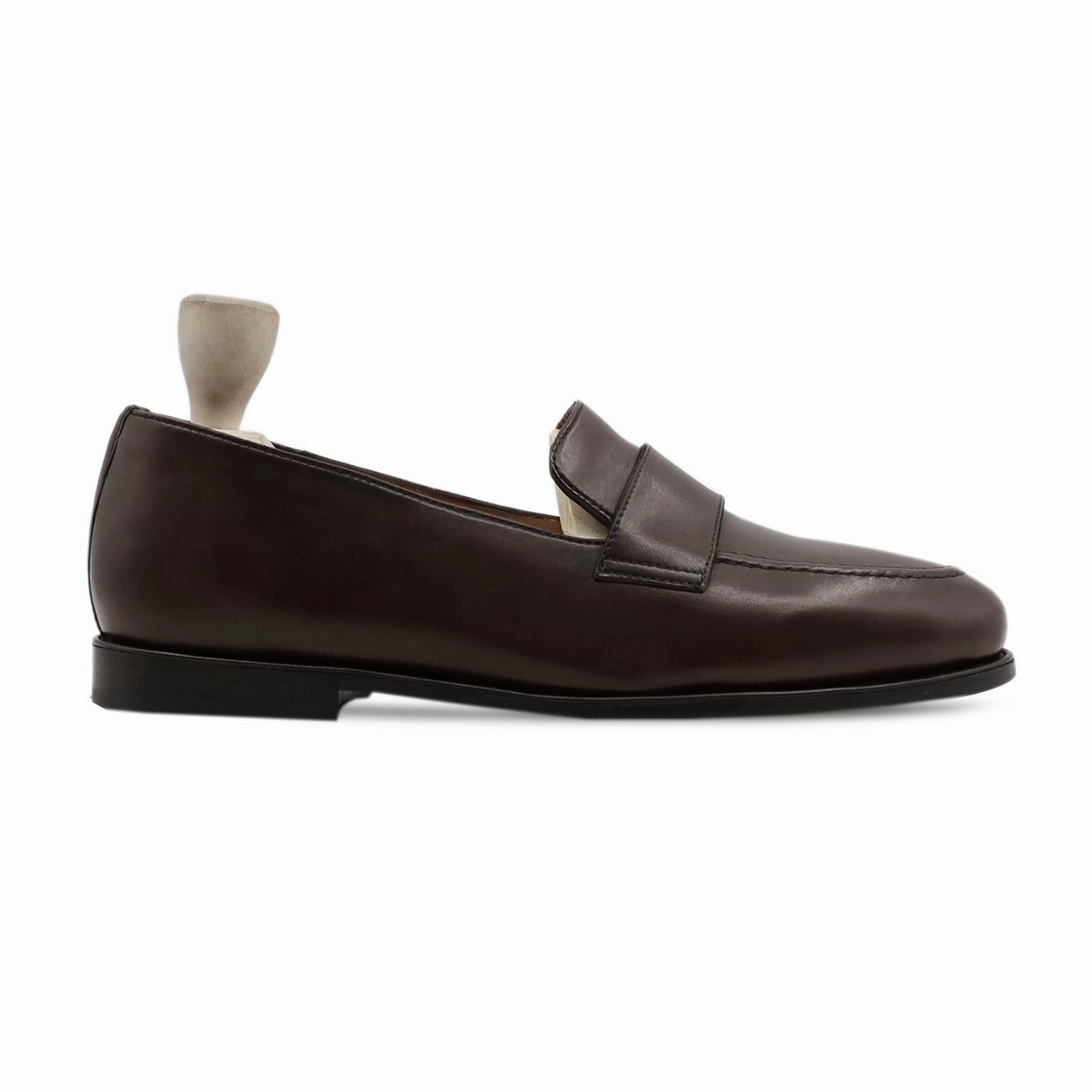 Loro Loafers Jefe - Men's Dark Brown calf Leather Loafer