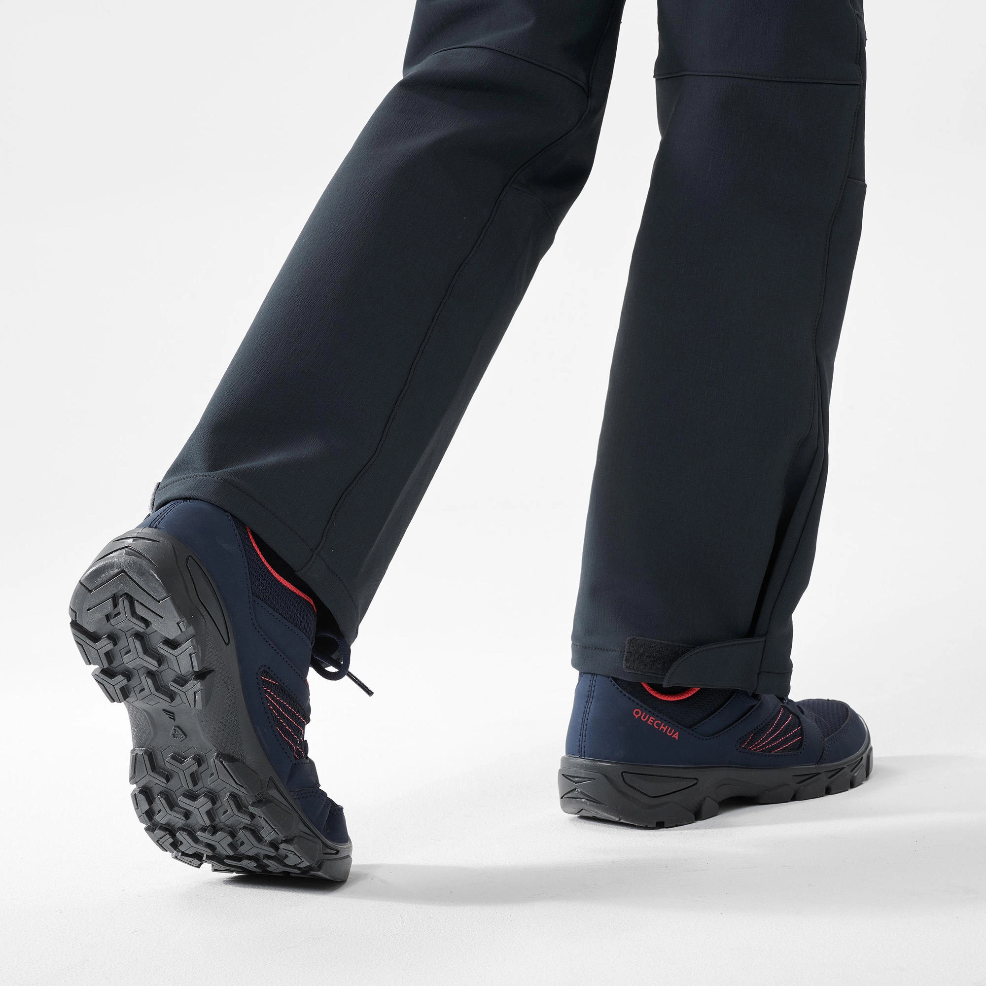 Quechua Kids NH100 Lace-Up Hiking Shoes Recycled Hiking Shoes