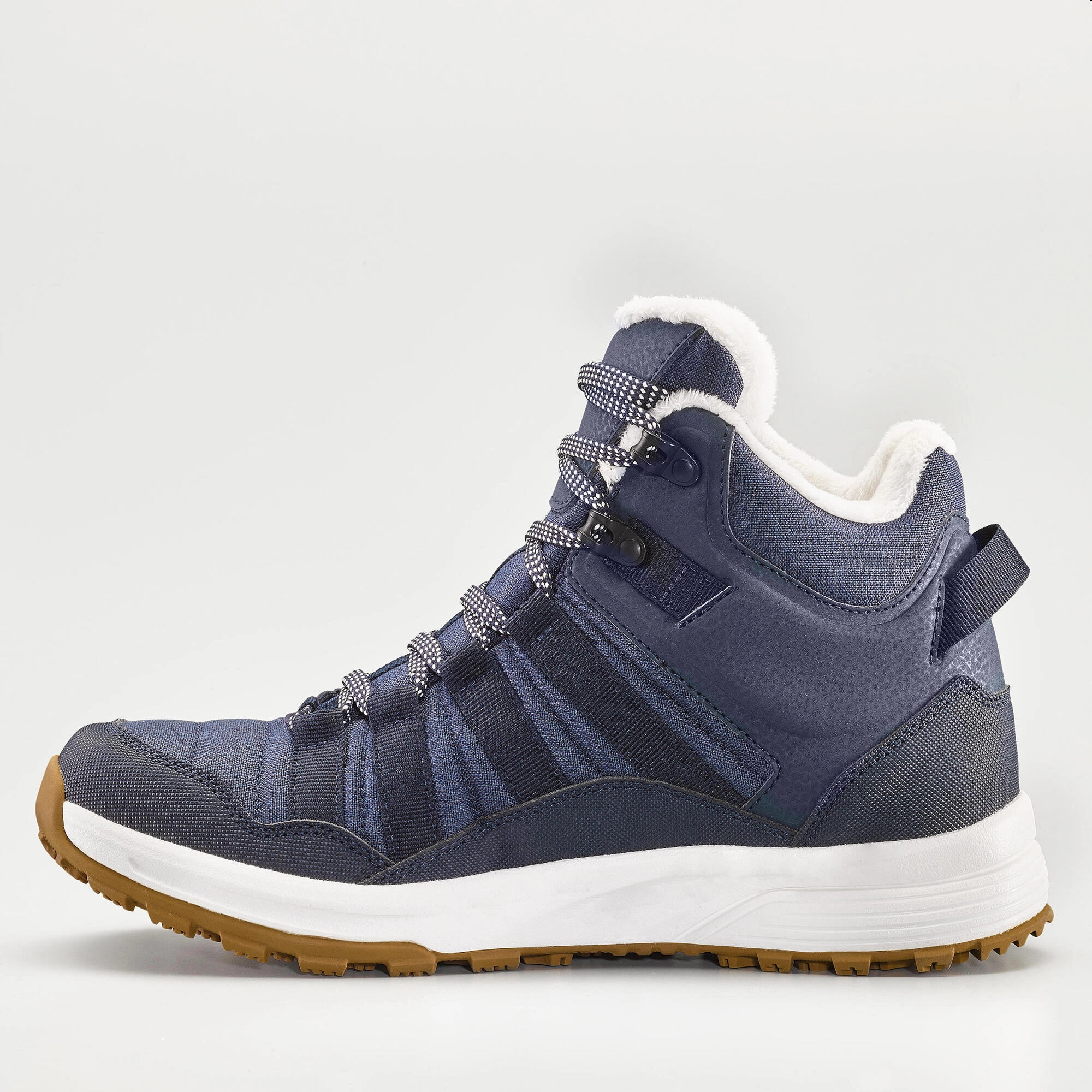 Iron Snow Boots Quechua Women's SH100 X-Warm Waterproof Mid Hiking Boots