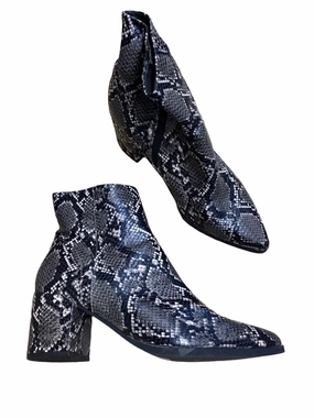 Boots Ankle Heels By Madden Girl In Snakeskin Print, Size: 9 Arctic Shield Boots