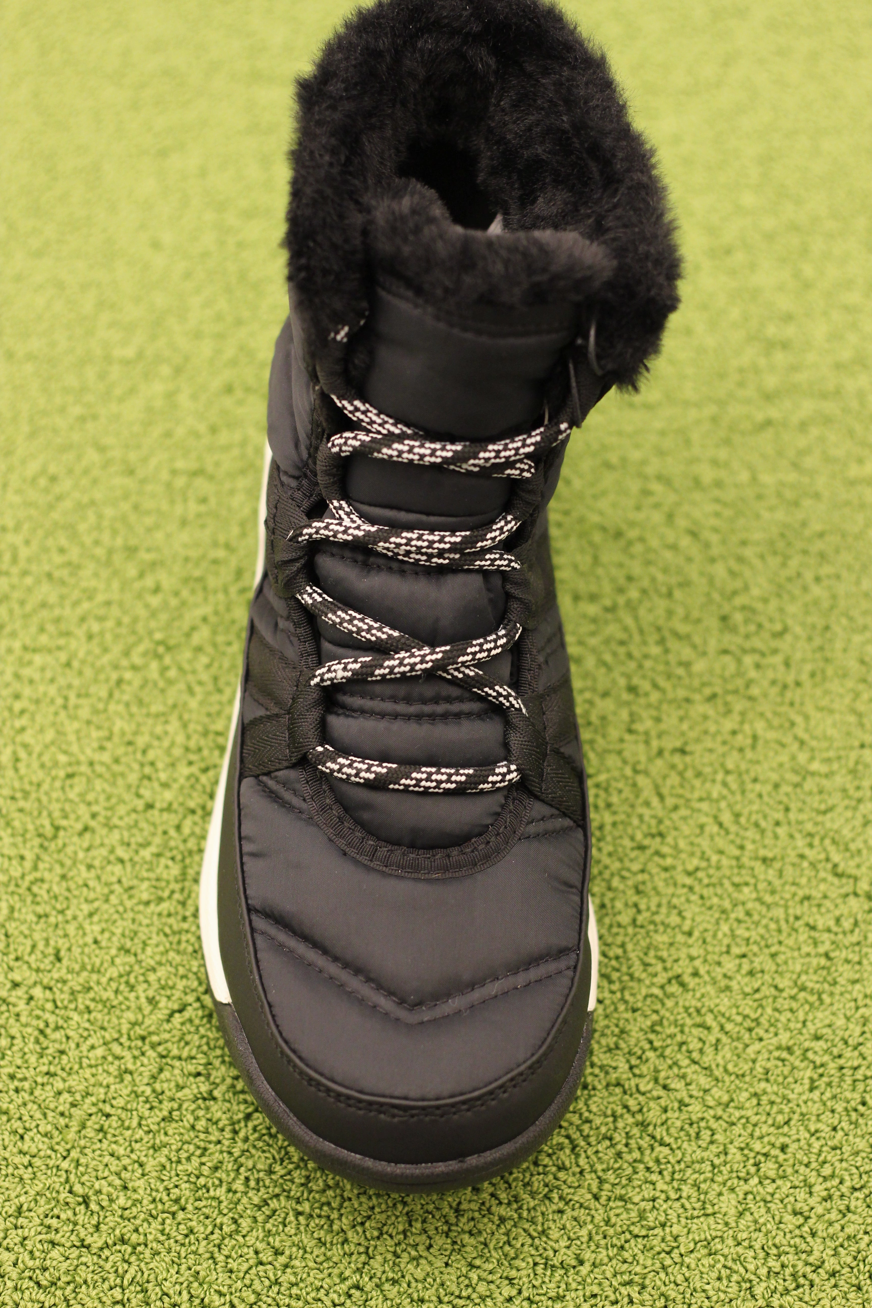 Waterproof Shoes Stores Near Me Women's Whitney Short Lace Boot - Black Nylon