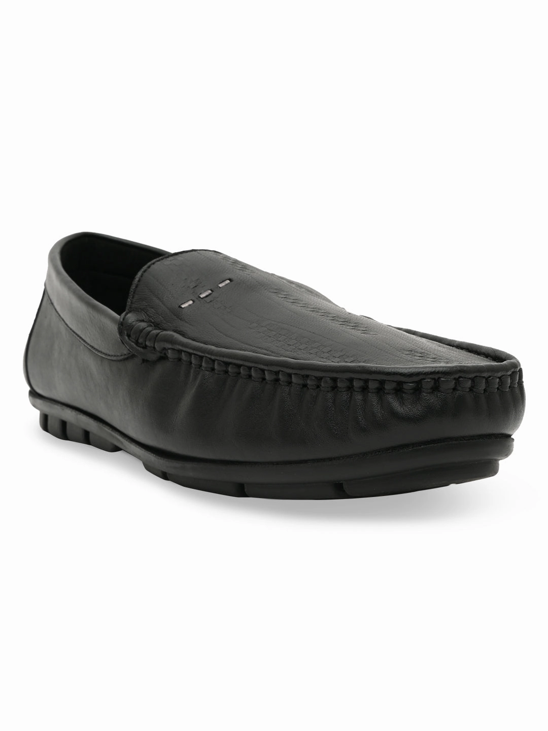 Regal Black Men Textured Casual Driving Loafers Chunky Loafers Near Me