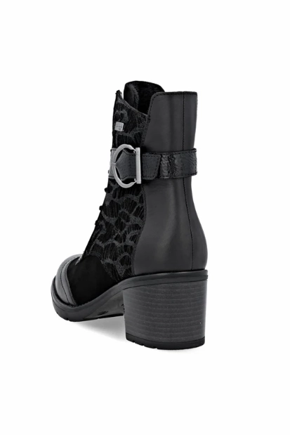 Columbia Crestwood Waterproof Mid Hiking Shoes Remonte D2A77-02 in Black