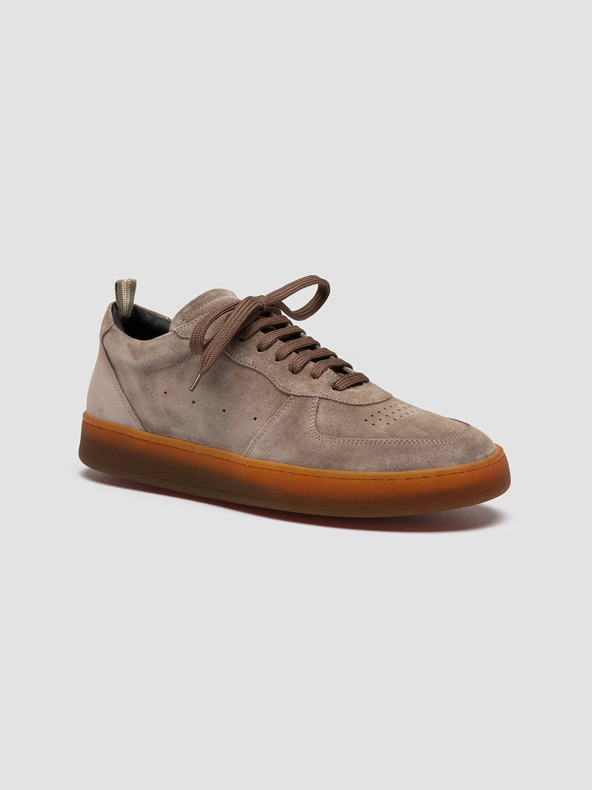 Entry Level Climbing Shoes ASSET 001 - Taupe Suede Low Top Sneakers