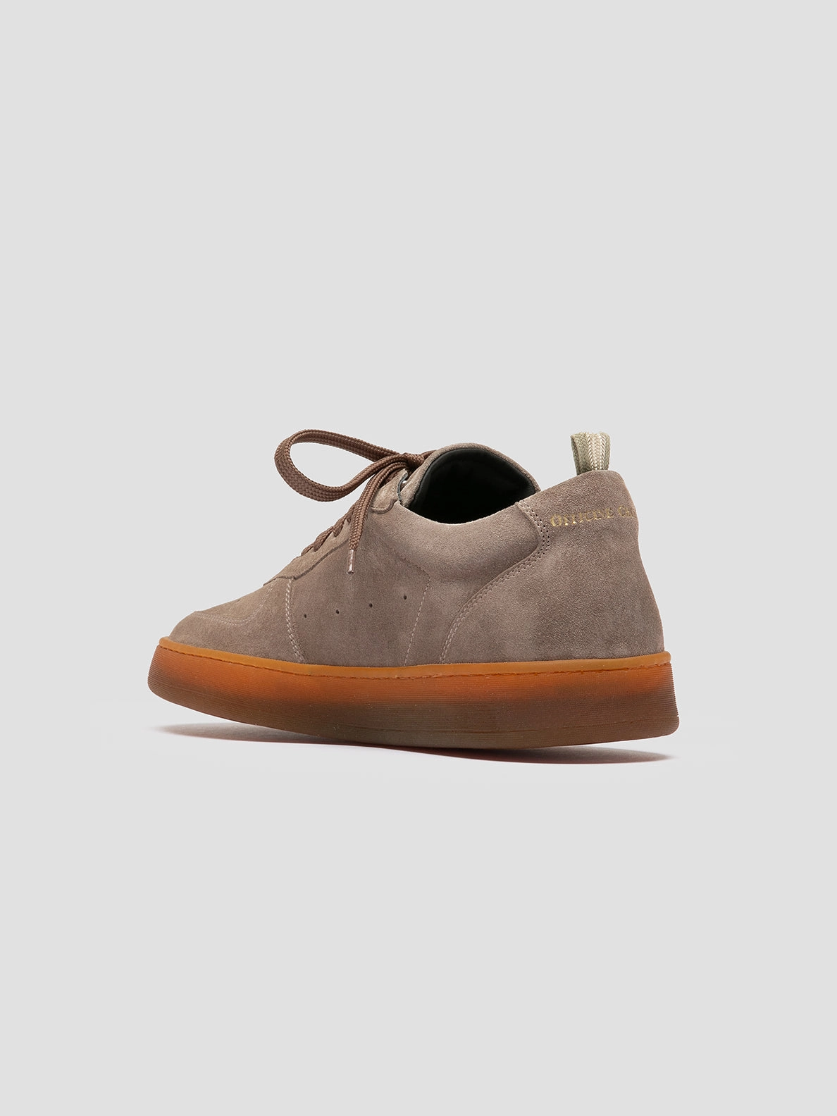 Climbing Shoes With Wide Toe Box And Narrow Heel ASSET 001 - Taupe Suede Low Top Sneakers