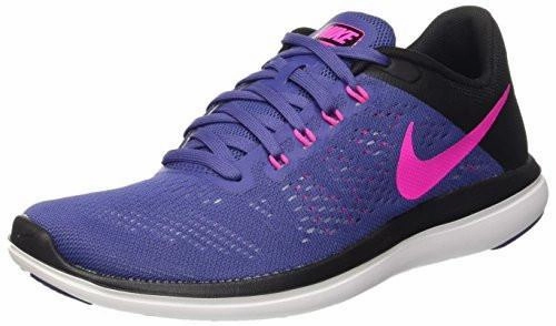 Nike Flex 2016 Rn Running Shoes 8.5 BM US Multicolore Dk Purple Dust/Pink BlastBlack Nike Astro Turf Shoes
