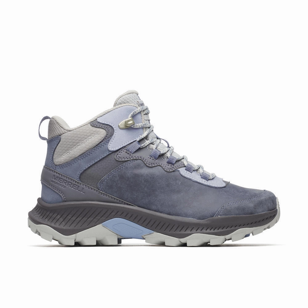 Hiking Shoes For Beginners Merrell Women's Speed Strike 2 Waterproof Boot - Indigo