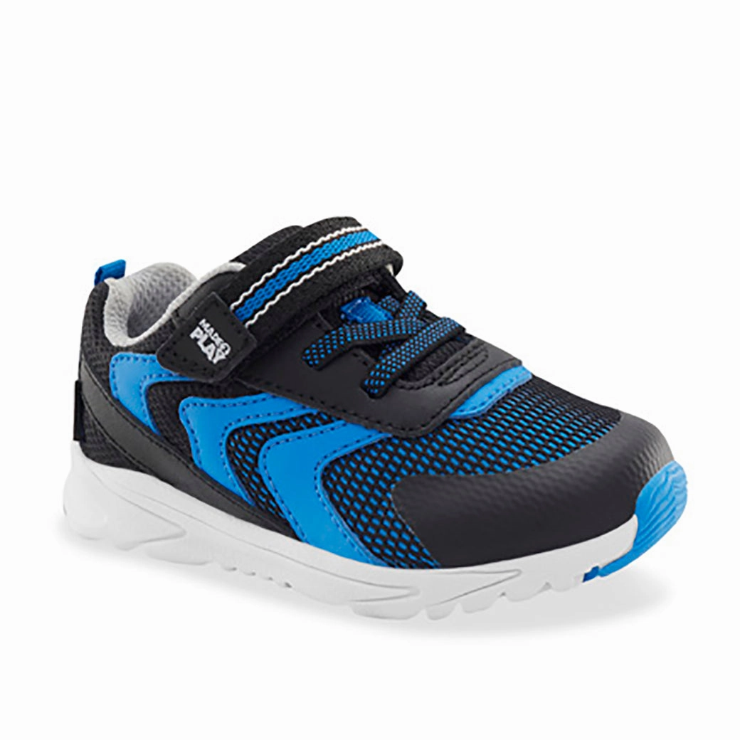 Lightweight Running Shoes Little Boy Stride Rite M2P Bolt in Black