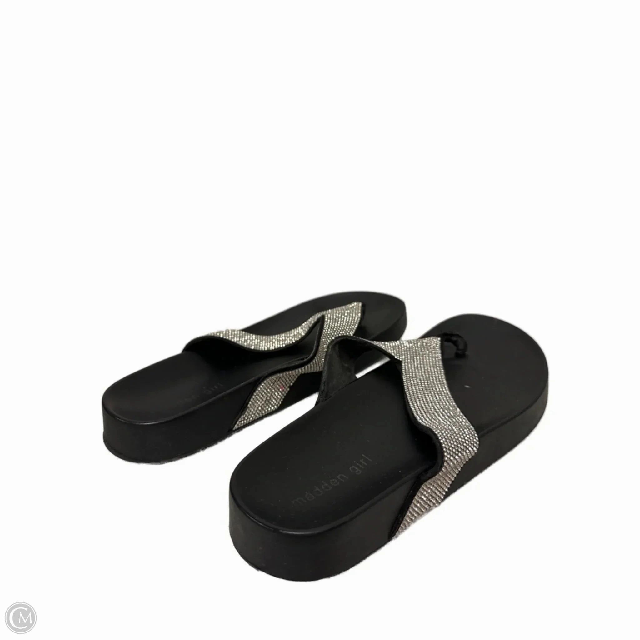 Sandals Emerald Bay - Exumas Bahamas Sandals Flats By Madden Girl In Black, Size: 10