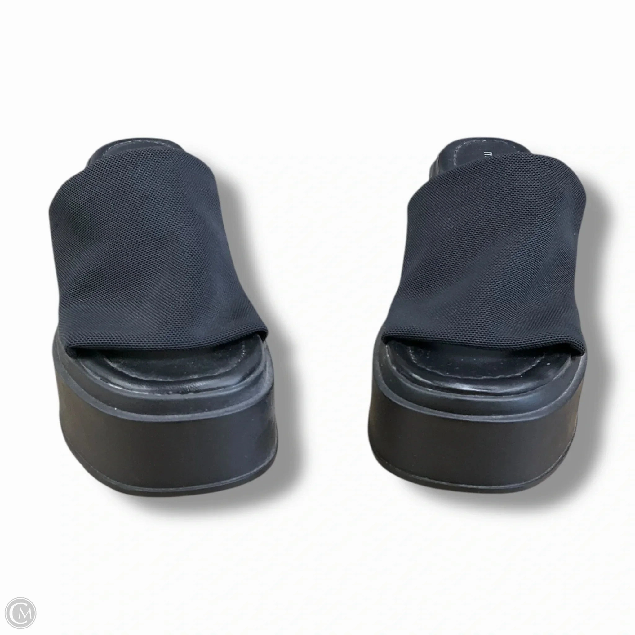 Sandals Heels Platform By Madden Girl In Black, Size: 7 Sandals Resort Package