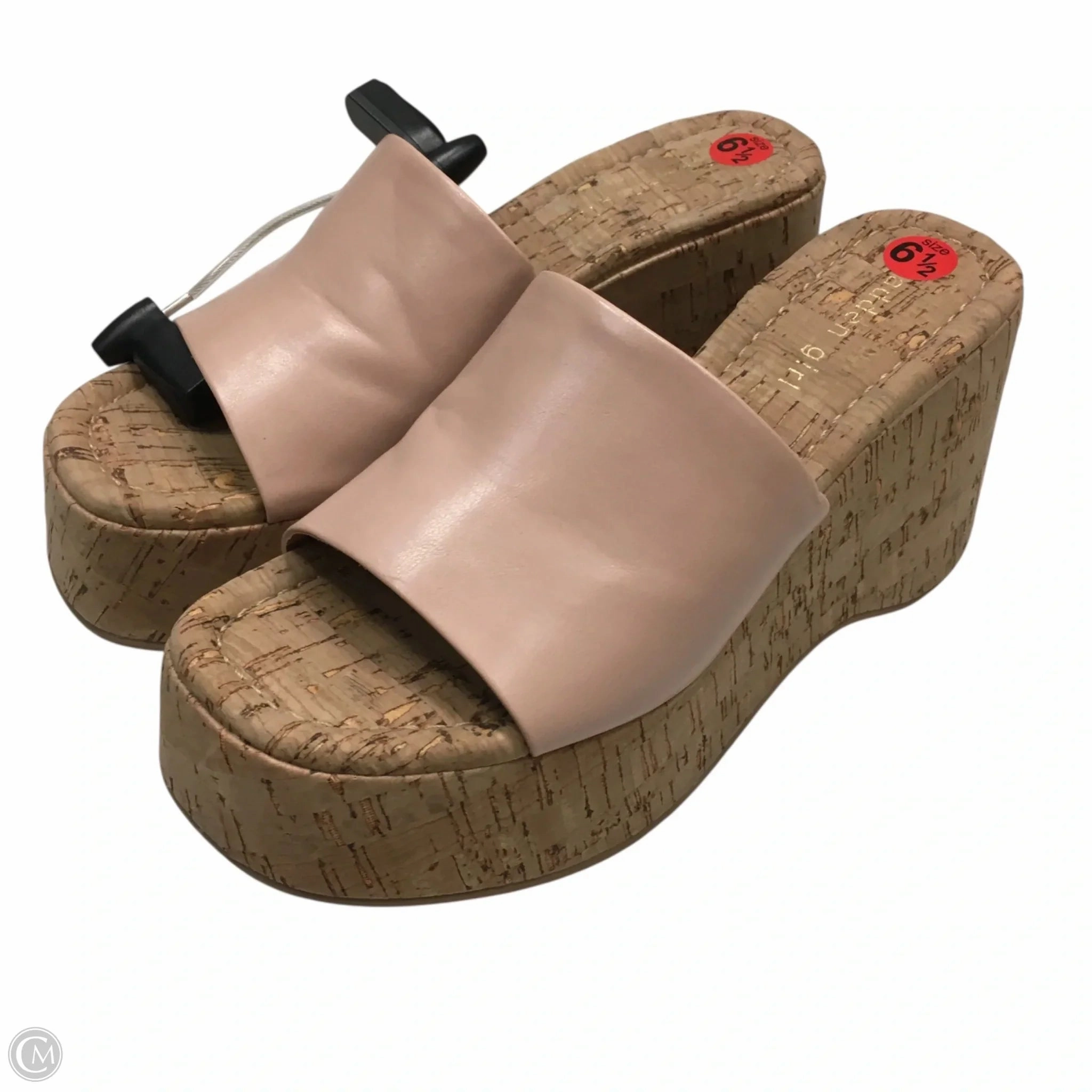 Sandals Best Arch Support Sandals Heels Wedge By Madden Girl In Pink, Size: 6.5