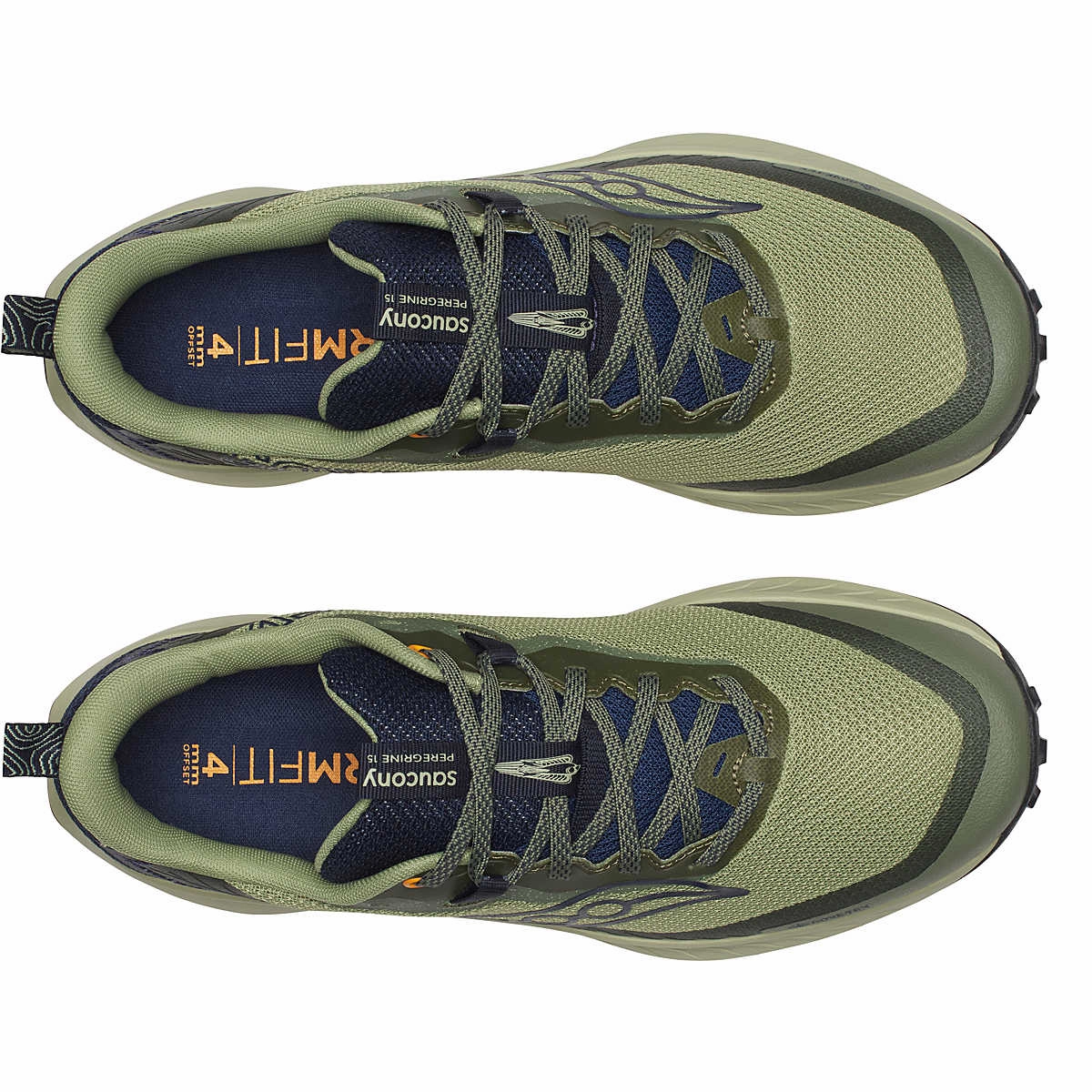 Saucony | Peregrine 15 GTX | Men's | Hemlock/Navy Trail Cruiser Walking Shoes