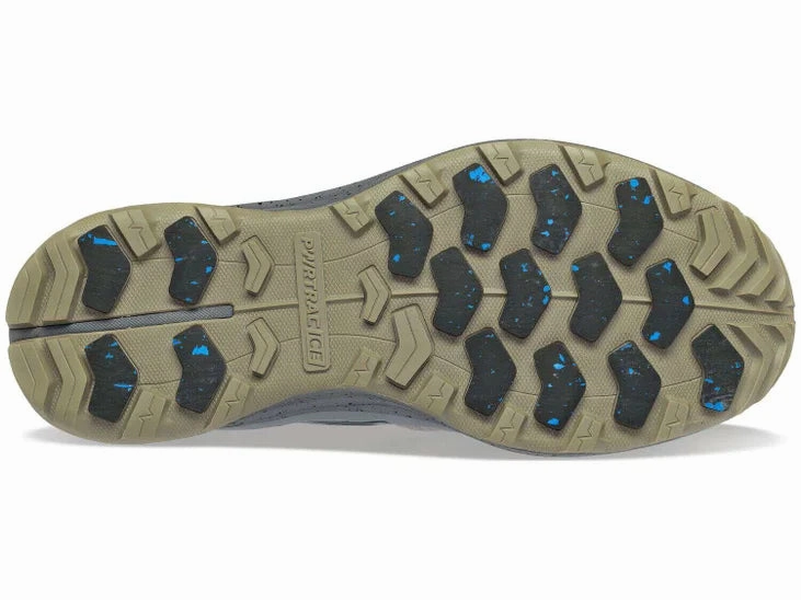 Race Trail Running Shoes Saucony | Peregrine ICE  3 | Men's | Gravel/Black