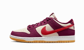 Casual Sneakers SB Dunk Low Skate Like A Girl Burgundy