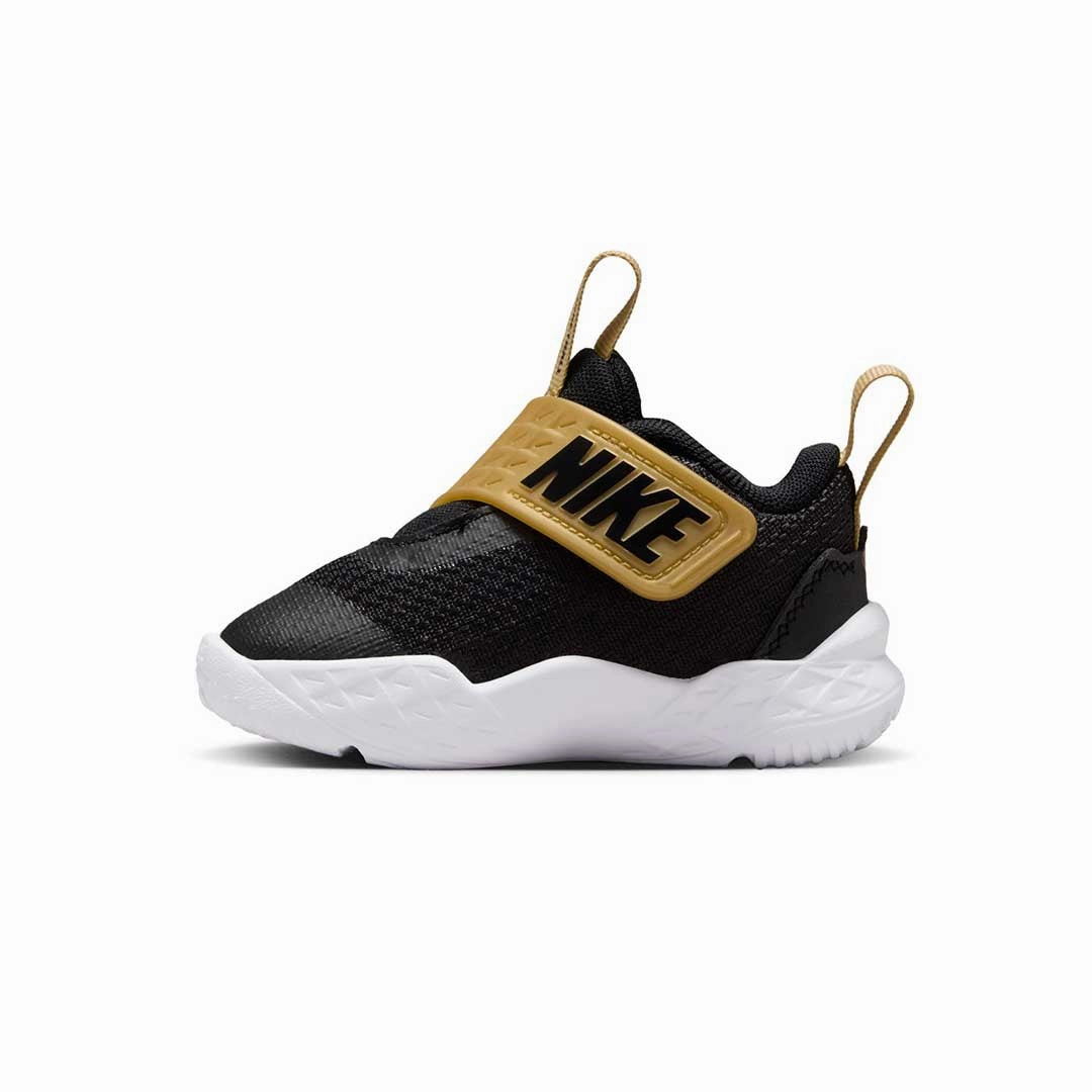 Nike - Kids' (Infant) Team Hustle D 12 Shoes (HF6281 003) No Lace Nike Shoes