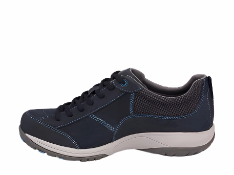 Siren Edge Waterproof Hiking Shoe Dansko Women's Paisley Waterproof Sneaker - Navy