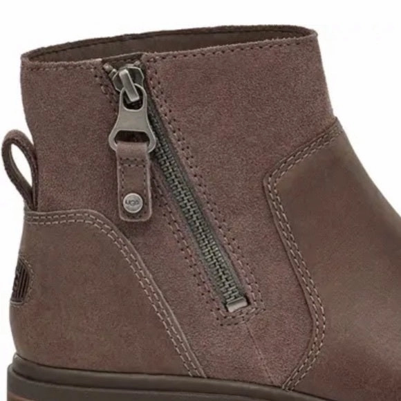 UGG WOMEN'S HARRISON ZIP BOOT Waterproof Outdoor Shoe Storage Uk