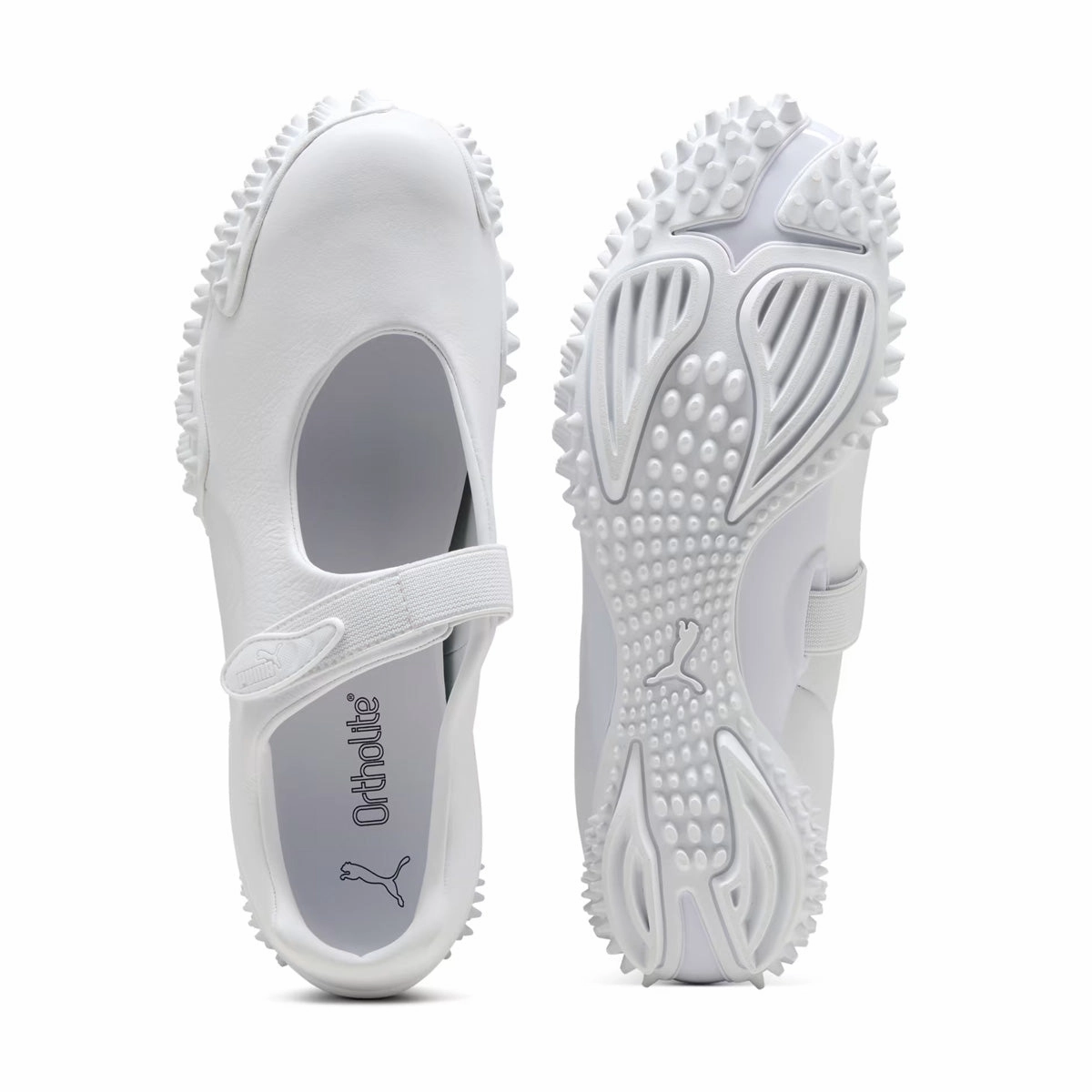 Mostro Fey Leather 'Puma White' Puma Speedcat Running Shoes