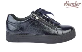 Brogue Derby Shoes Sem Zizi Navy
