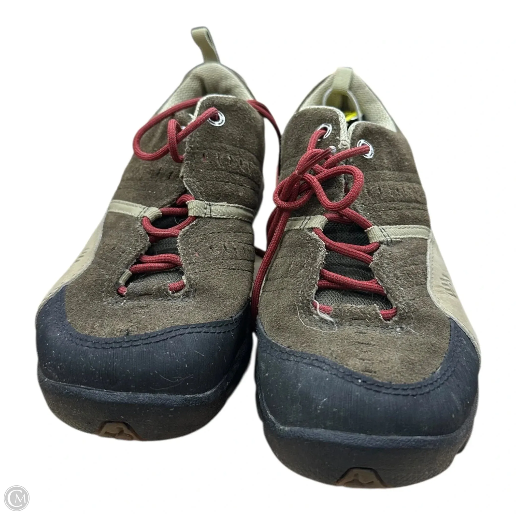 Hiking Shoes Heel Blisters Shoes Hiking By Teva In Green, Size: 7.5