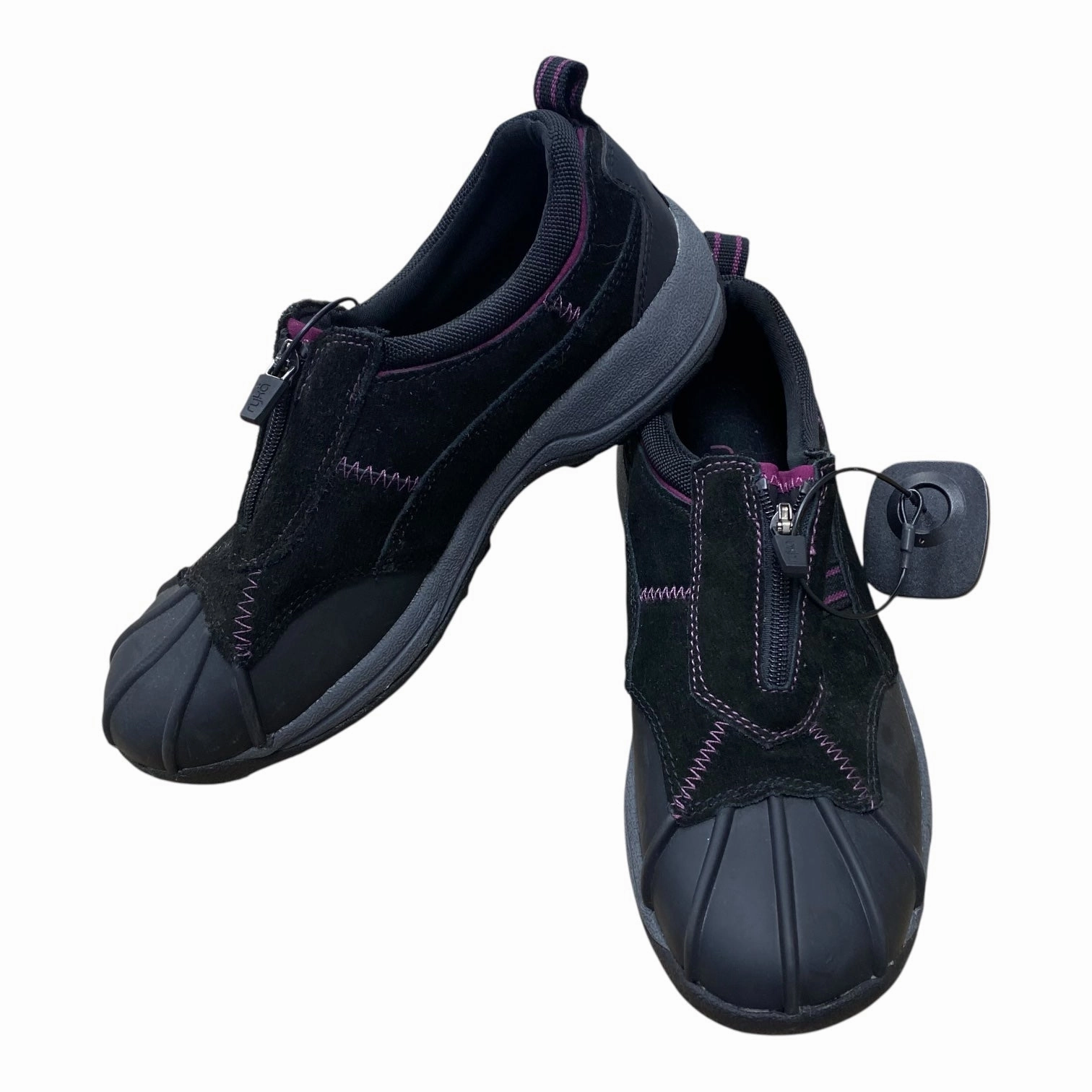 Top Rated Waterproof Hiking Shoes Shoes Hiking By Ryka In Black & Purple, Size:6.5