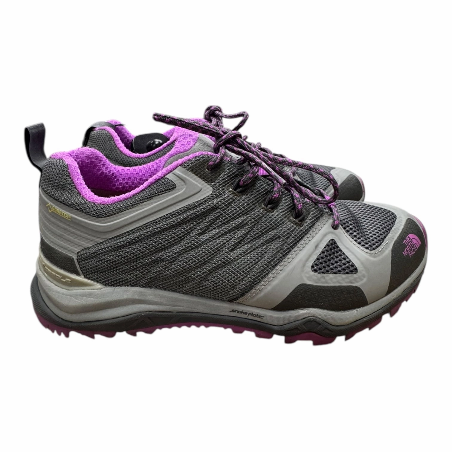 Shoes Hiking By The North Face In Grey & Purple, Size:8 Best Hiking Shoes For Arthritic Feet