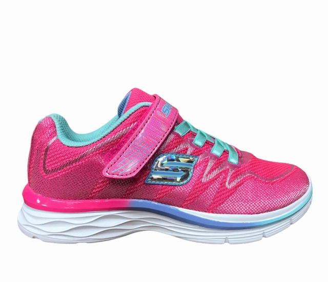 Skechers Leather Sneakers Skechers scarpa da ginnastica da bambina Dream N Dash Whimsy Girl 81131L NPAQ rosa shock