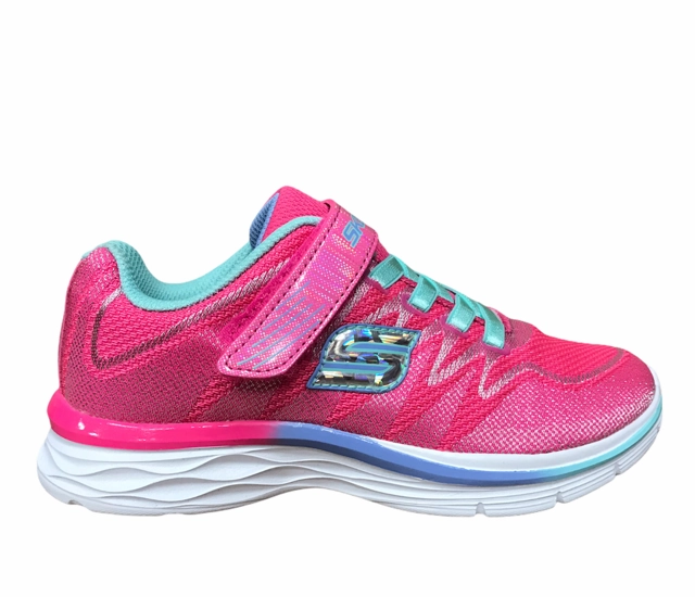 Lacing Sneakers Skechers scarpa da ginnastica da bambina Dream N Dash Whimsy Girl 81131L NPAQ rosa shock