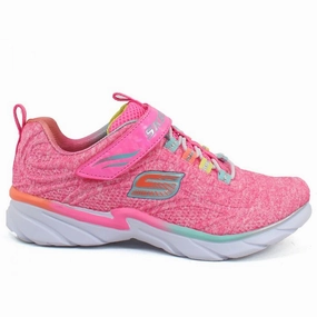 Skechers sneakers da bambina e ragazza Swirly Girl Shimmer Time 81703L PKMT rosa Sneakers Luxus