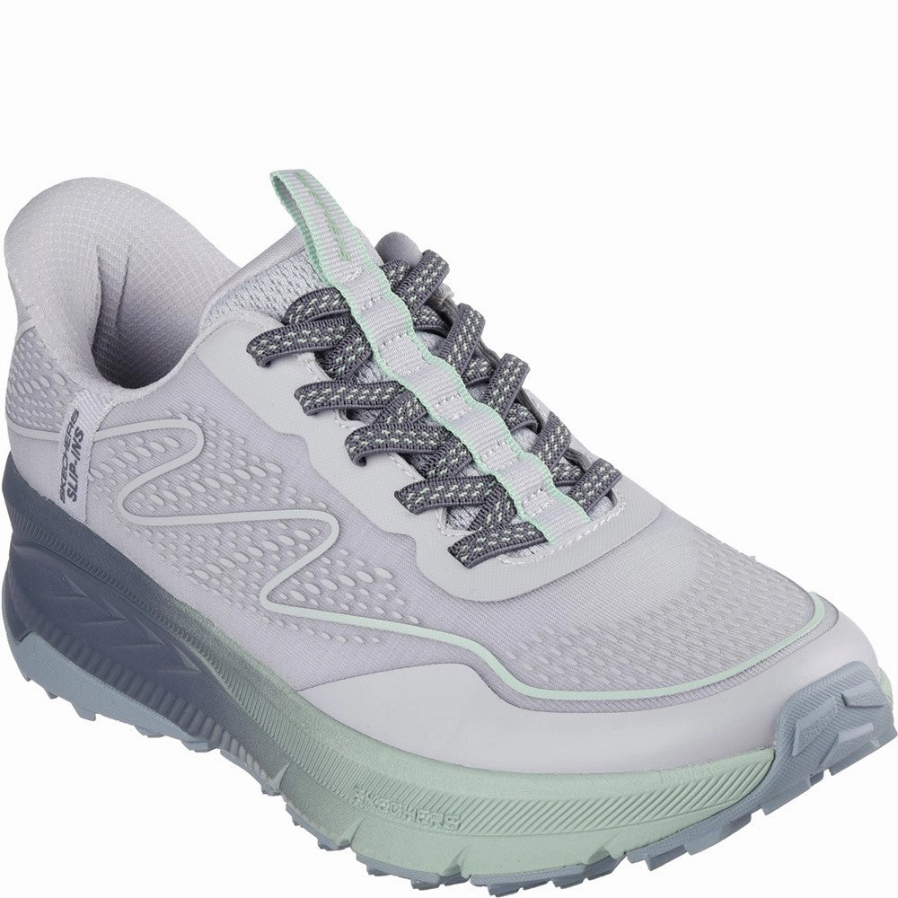 Laceless Hiking Shoes Skechers Switch Back Mist Hiking Shoes