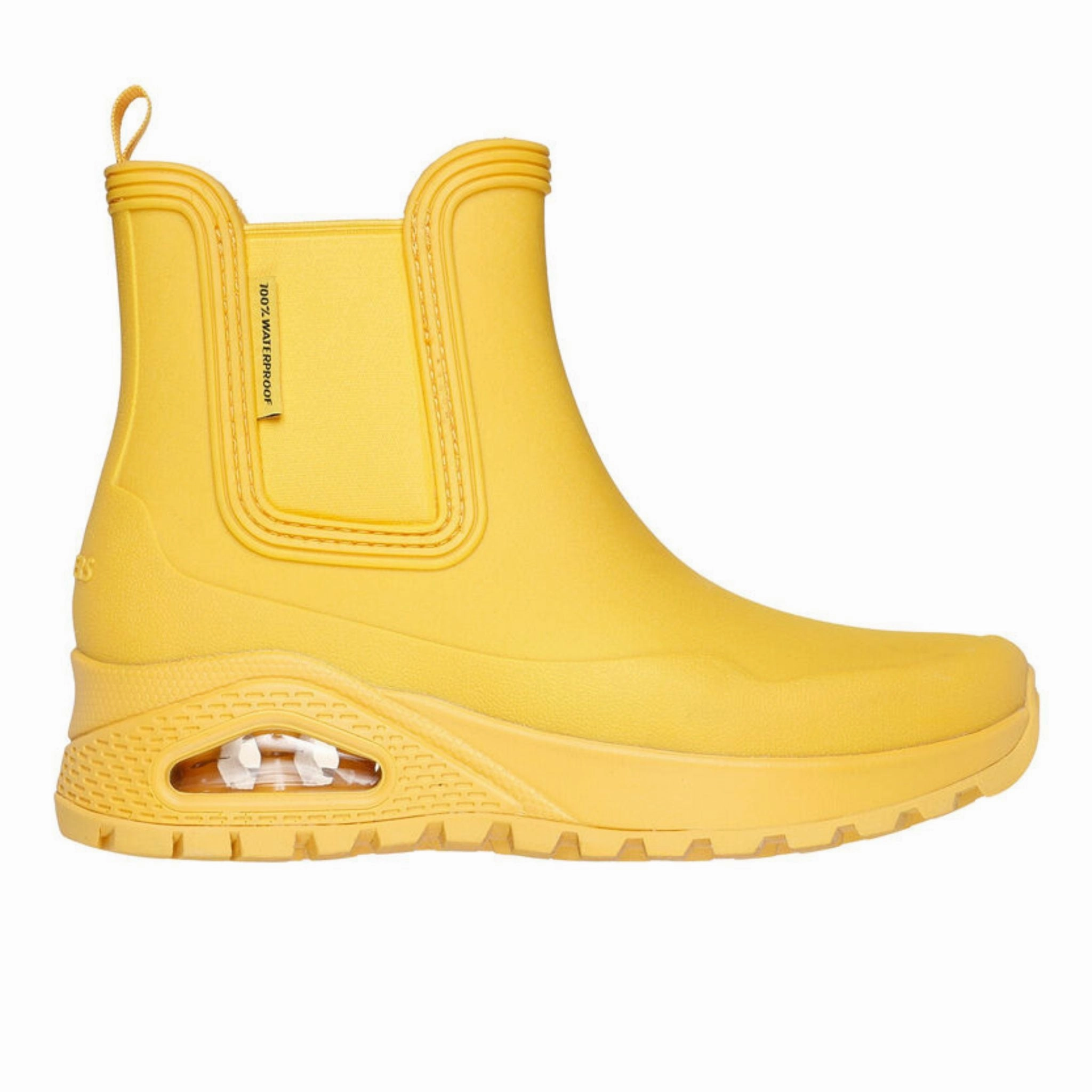 Best Waterproofing Shoe Spray Skechers Women's 177183 Uno Rugged-Dancing N The Rain Yellow Casual Boots