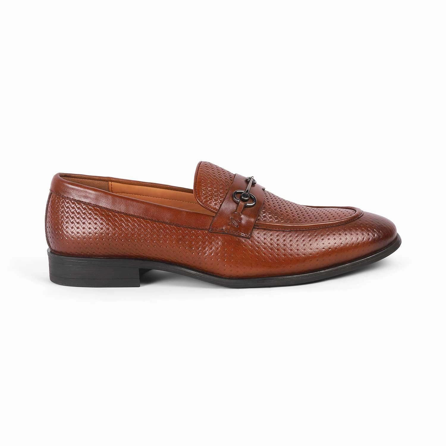 Skechers Arch Fit Inspire Crochet Slip-on Loafers - Venice Tresmode Fetch Camel Men's Textured Leather Loafers